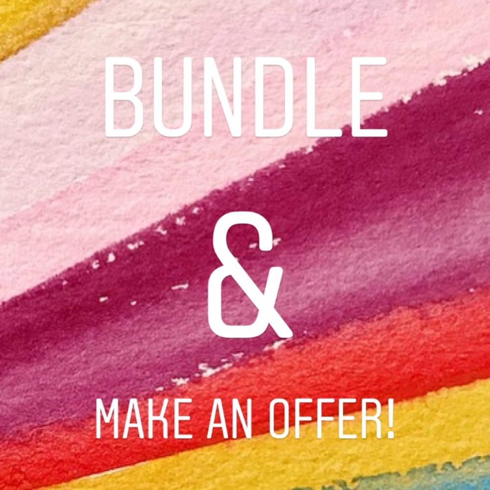 All reasonable offers are considered!